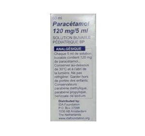 PARACETAMOL PEDIATRICO 120 MG /5ML